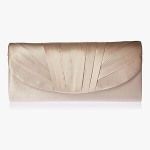 Jessica McClintock Angel Women's Satin Tuxedo Flap Evening Clutch